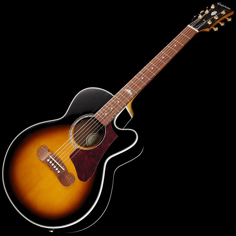 Epiphone J-200EC Studio Parlor (Vintage Sunburst)の画像